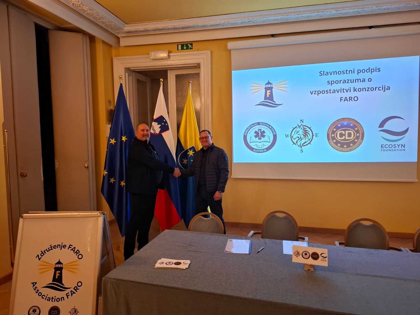 Sodelovanje in podpis sporazuma partnerjev IRZ Celje